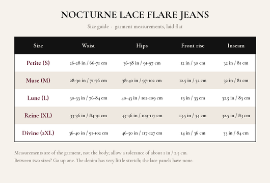 Size guide